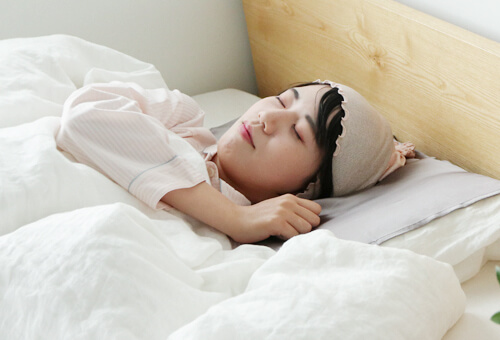 シルクナイトキャップ ふわふわタイプ