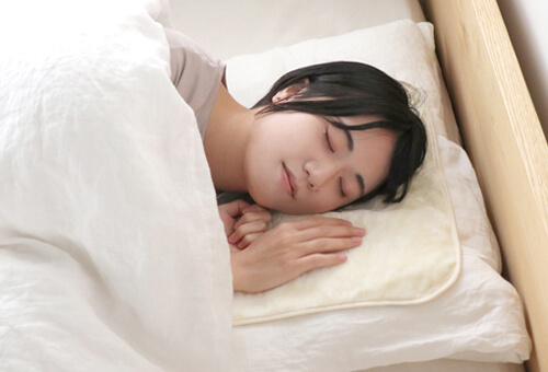 シルクの枕カバー パッドタイプ