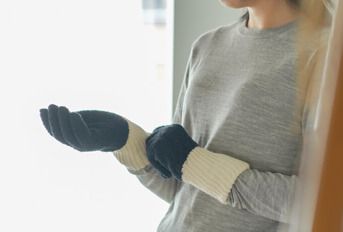 冷感シルクのタンク