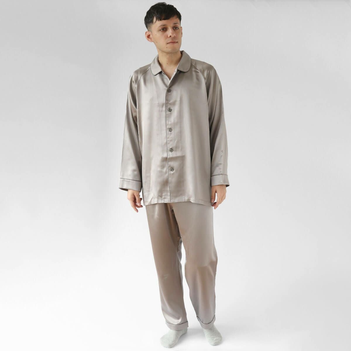 kinel シルクサテンパジャマ メンズ | DAIGO official shop