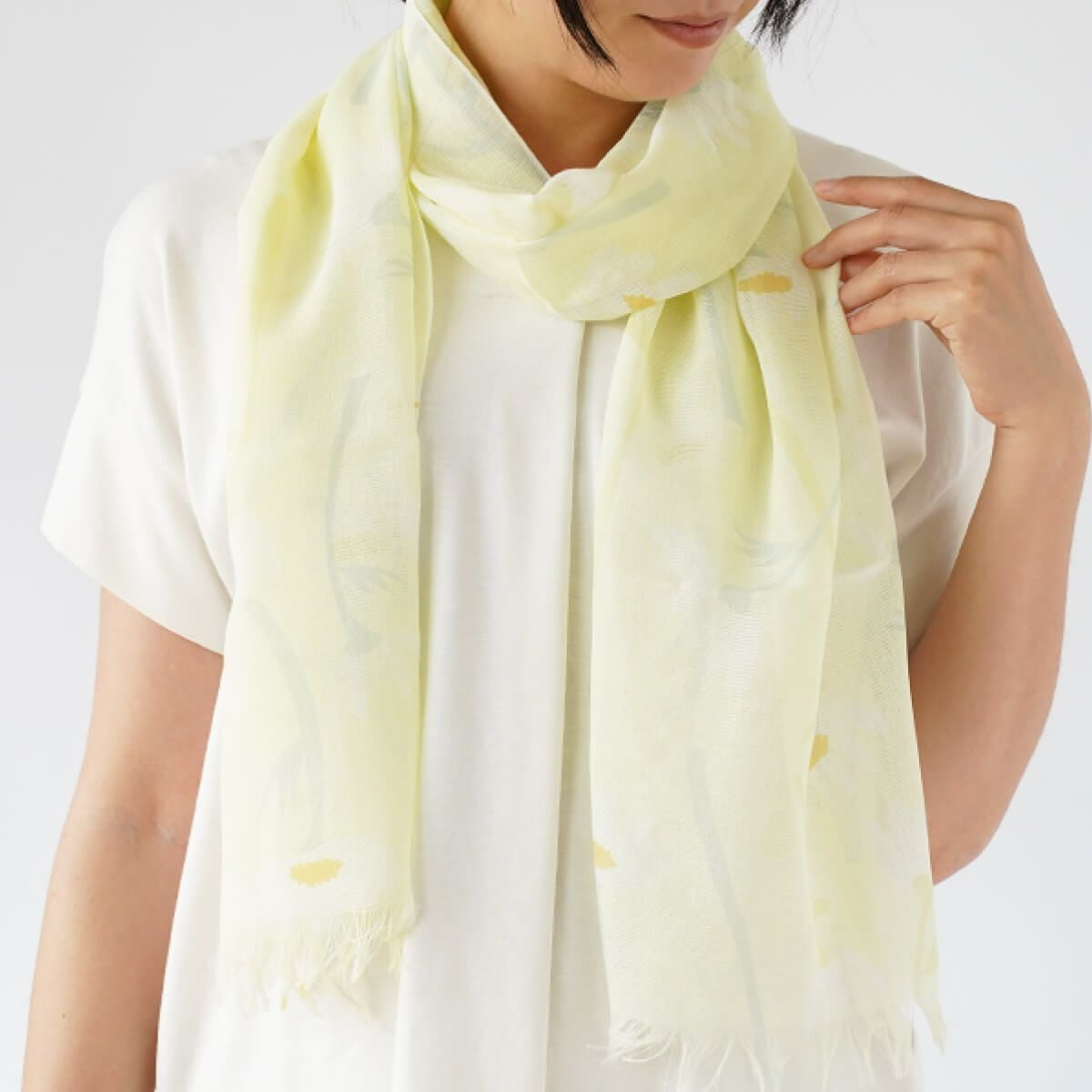 絹屋 軽くてやわらかい シルク混ストール | DAIGO official shop