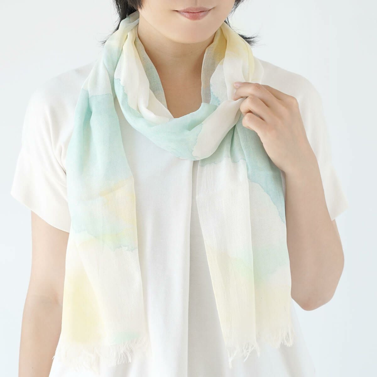 絹屋 軽くてやわらかい シルク混ストール | DAIGO official shop