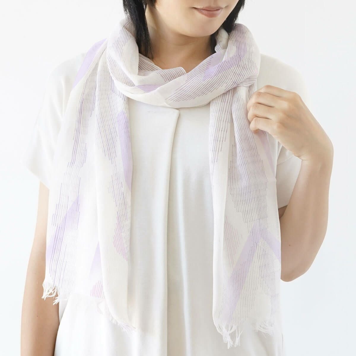絹屋 軽くてやわらかい シルク混ストール | DAIGO official shop