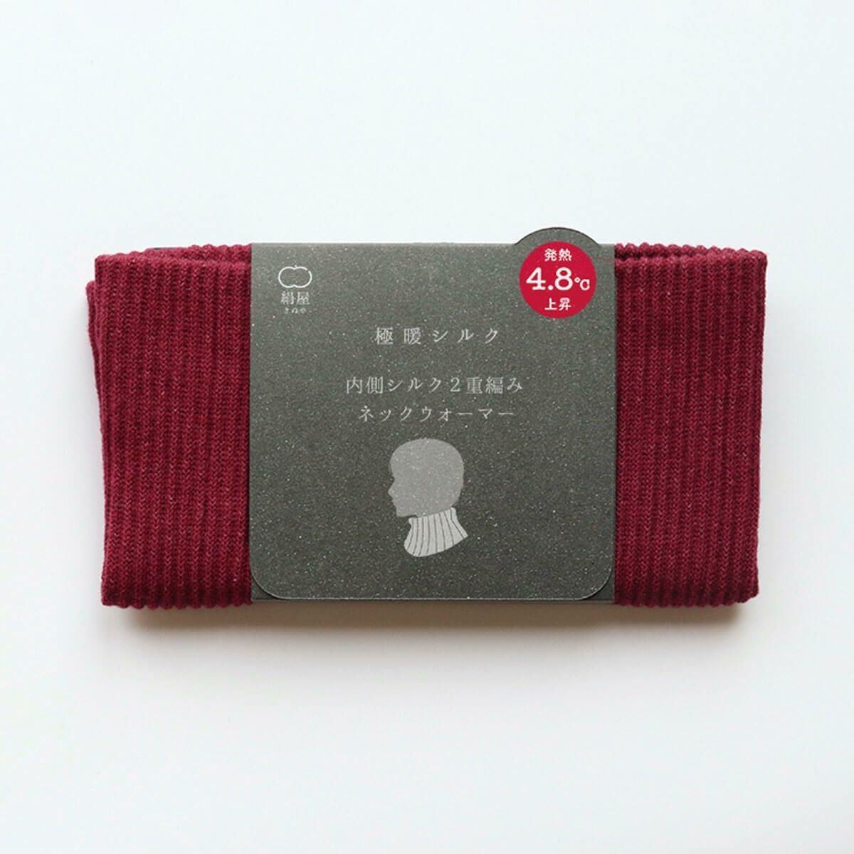 絹屋 極暖シルク 2重編みネックウォーマー | DAIGO official shop
