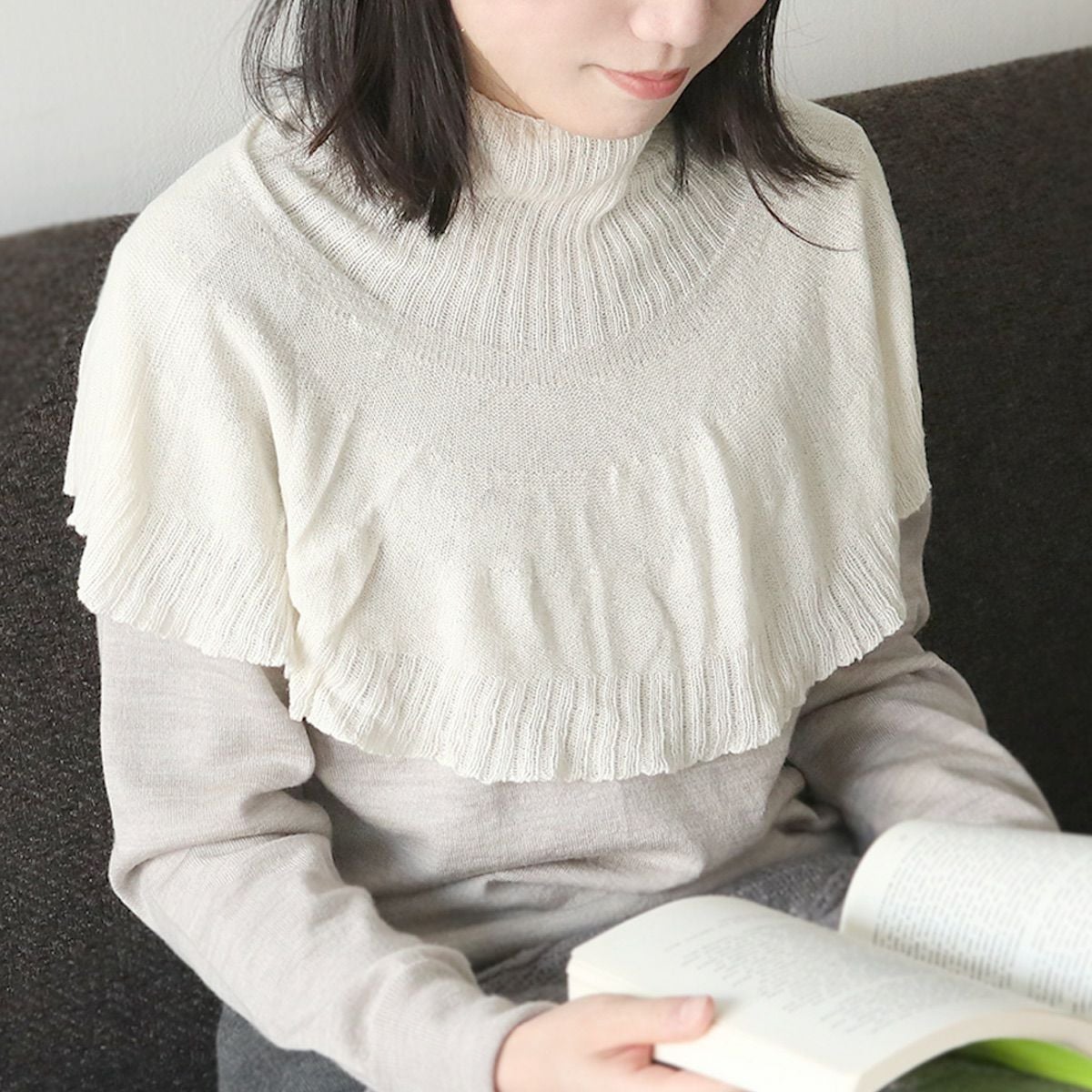 プロフィール確認後お取引願います(^-^シルク100%ニット商品3点セット 透かし編みニットプルオーバー - ファッション通販ならセシール(cecile)
