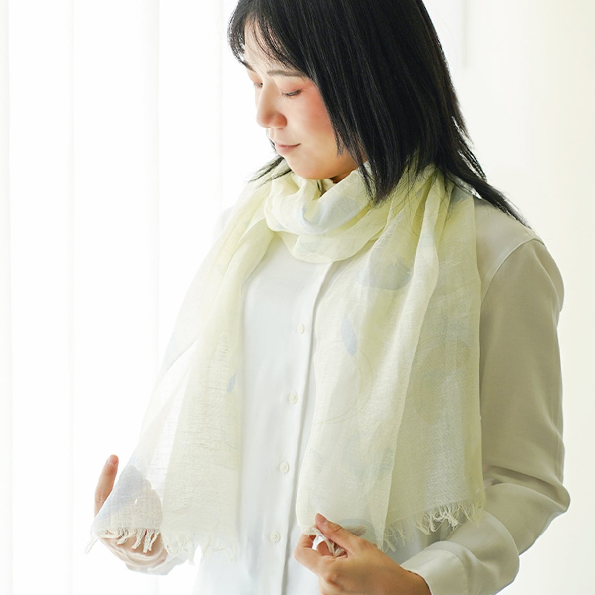 選べるギフト】linen チクチクしない麻ストール | DAIGO official shop