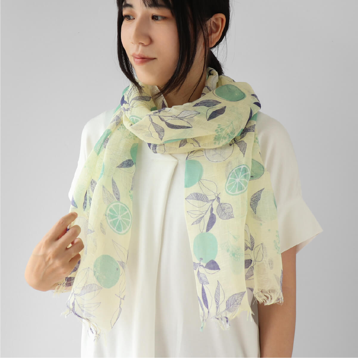 linen チクチクしない麻ストール | DAIGO official shop