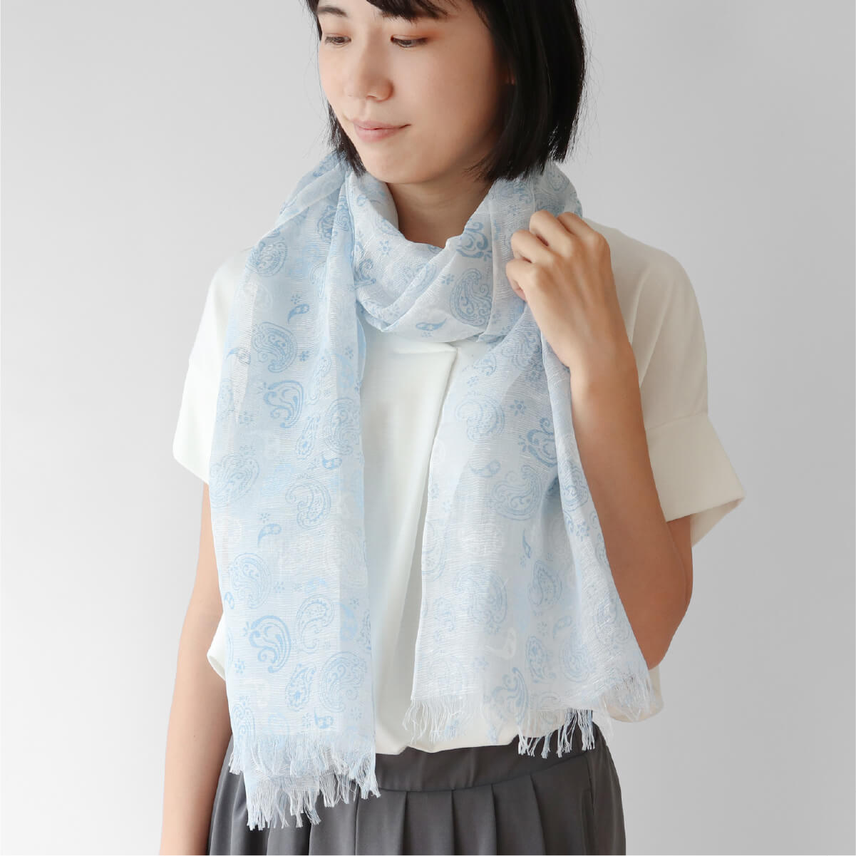 linen チクチクしない麻ストール | DAIGO official shop